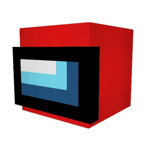 beenew Minecraft avatar head, 3D render