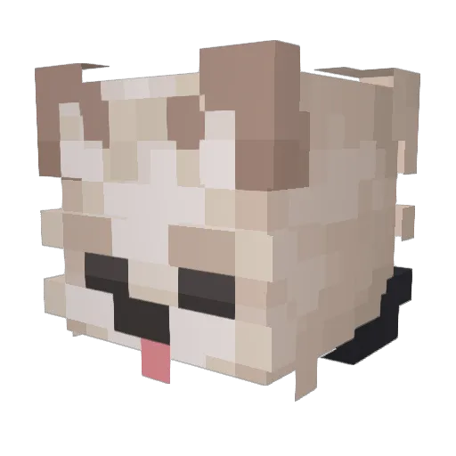 beepaboop1 Minecraft avatar head, 3D render
