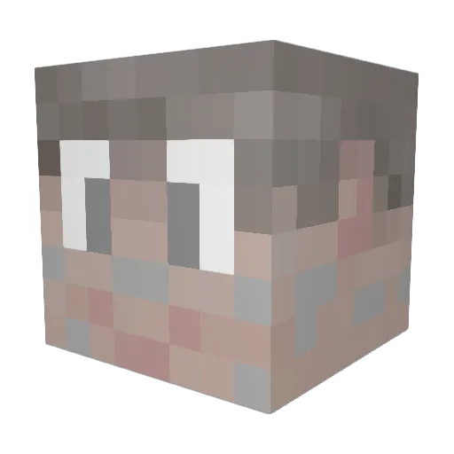 beeperbeeper5 Minecraft avatar head, 3D render