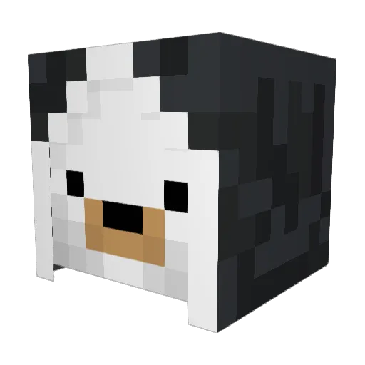beer09 Minecraft avatar head, 3D render