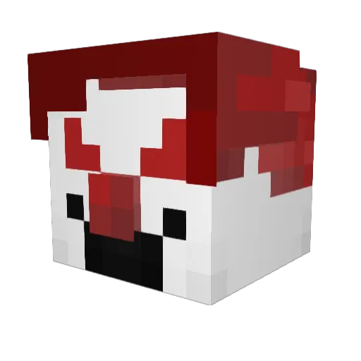 beetboxben Minecraft avatar head, 3D render