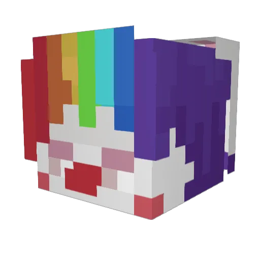 beetlebunsies Minecraft avatar head, 3D render