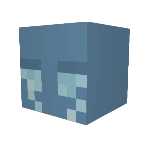 beetum Minecraft avatar head, 3D render