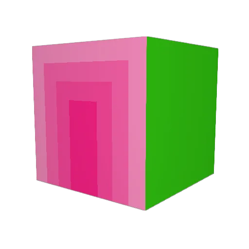 beewowo Minecraft avatar head, 3D render
