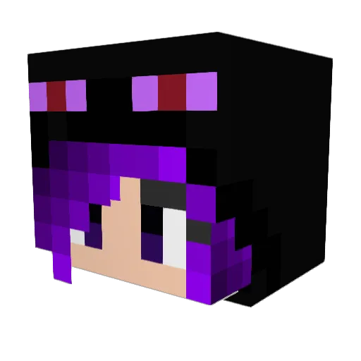 beeznx Minecraft avatar head, 3D render