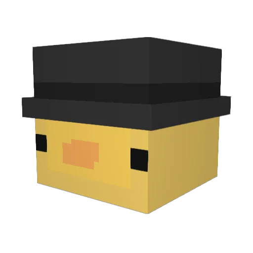 beezy1423 Minecraft avatar head, 3D render