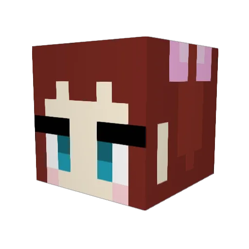 beggor Minecraft avatar head, 3D render