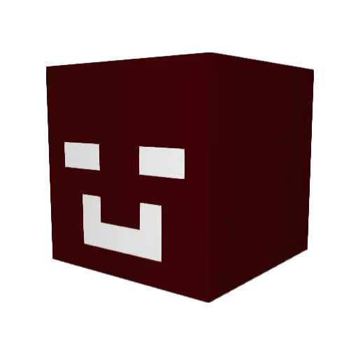 behlulw Minecraft avatar head, 3D render
