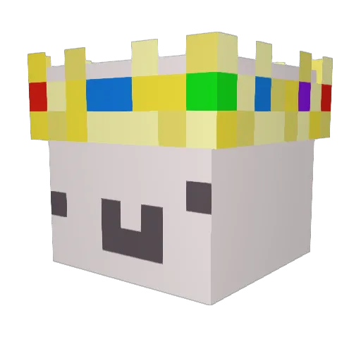 beigo1337 Minecraft avatar head, 3D render
