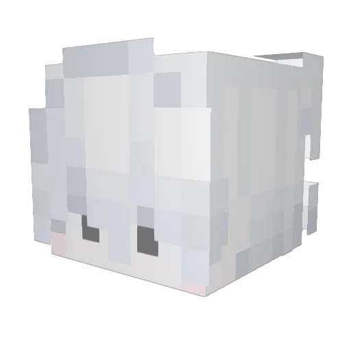 beihuai111 Minecraft avatar head, 3D render