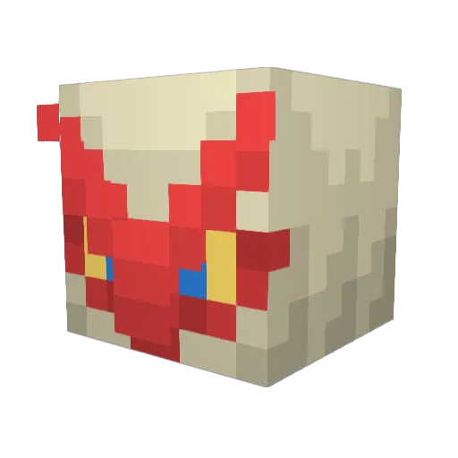 bekomaringo31 Minecraft avatar head, 3D render
