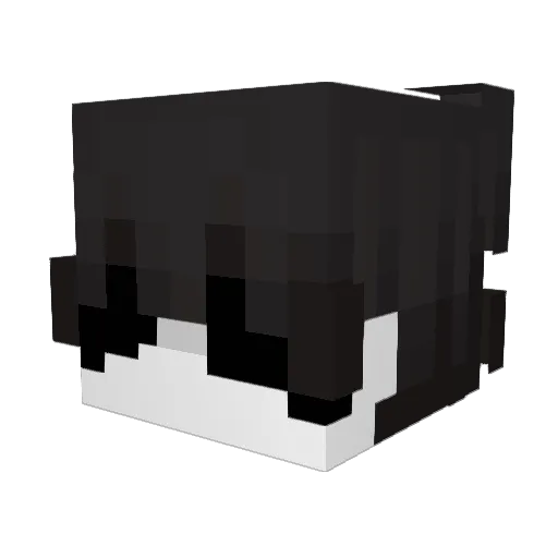 bekov Minecraft avatar head, 3D render