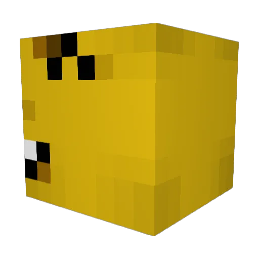 belargu Minecraft avatar head, 3D render