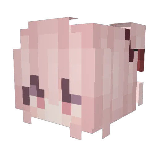 belcia25 Minecraft avatar head, 3D render