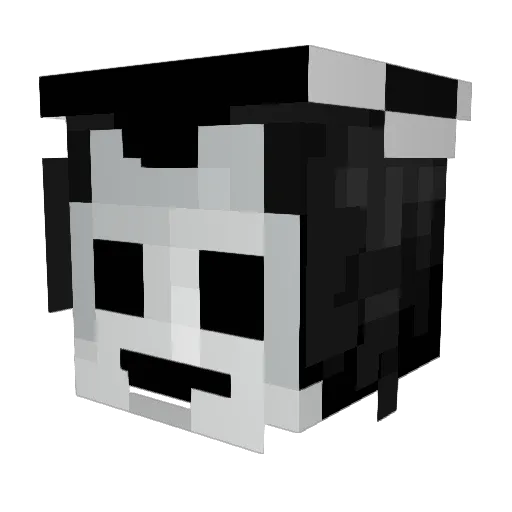 belericant Minecraft avatar head, 3D render