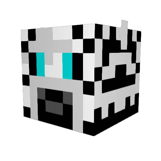 belgian_waffls Minecraft avatar head, 3D render