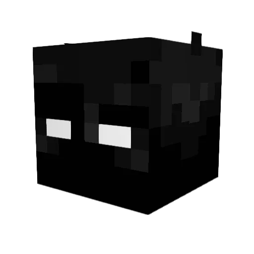 belgliam Minecraft avatar head, 3D render