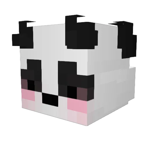 belik01 Minecraft avatar head, 3D render