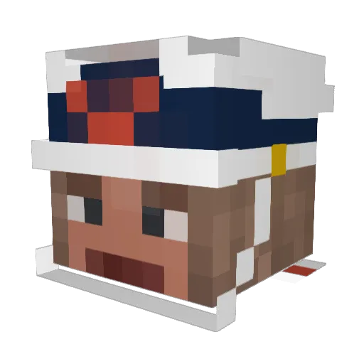 belissa19 Minecraft avatar head, 3D render