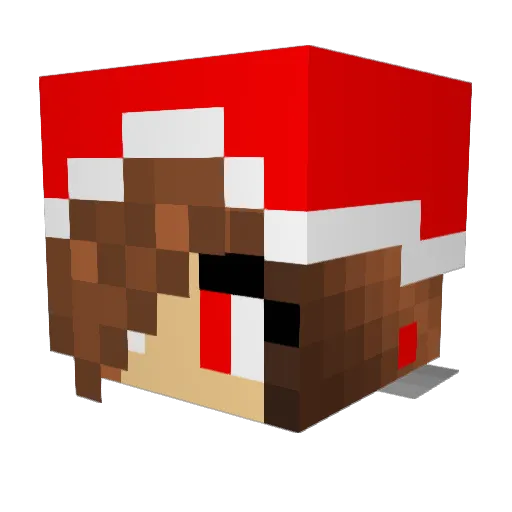 bella4ever214 Minecraft avatar head, 3D render