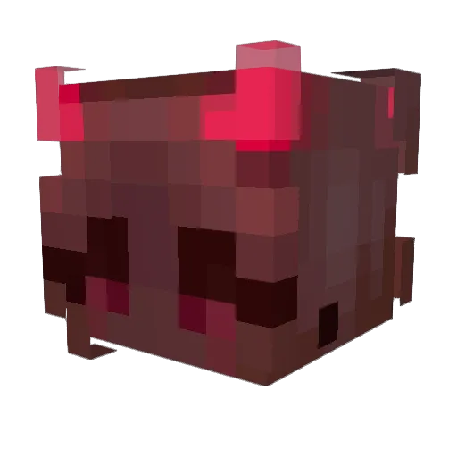 bella__33 Minecraft avatar head, 3D render