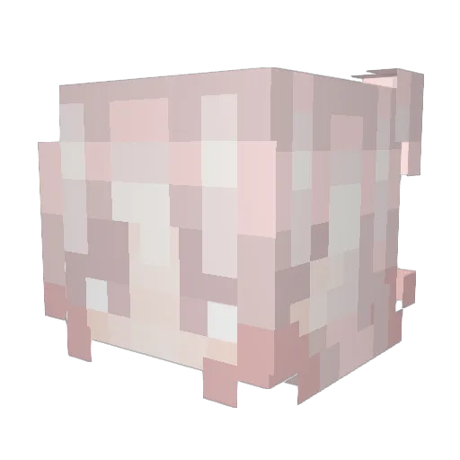 bellab523 Minecraft avatar head, 3D render