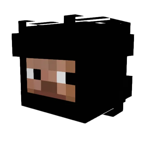 bellacondones Minecraft avatar head, 3D render