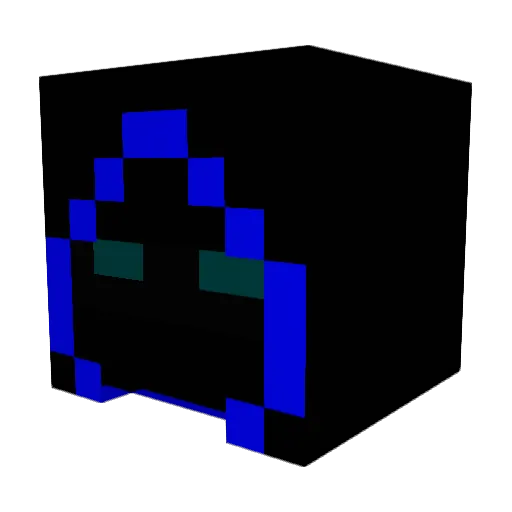 bellajadeg3 Minecraft avatar head, 3D render