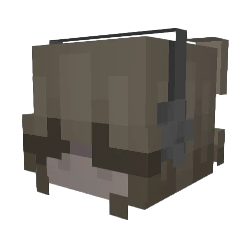 bellawaslost Minecraft avatar head, 3D render