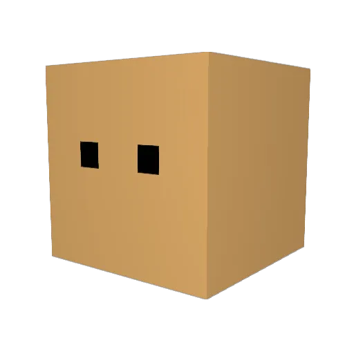 bellboz Minecraft avatar head, 3D render