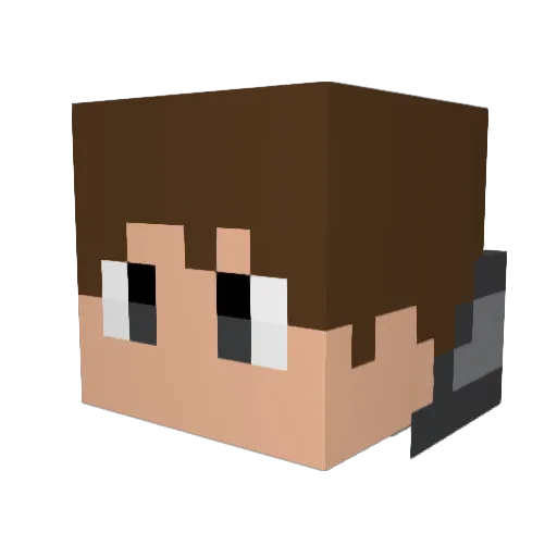 belleisle Minecraft avatar head, 3D render