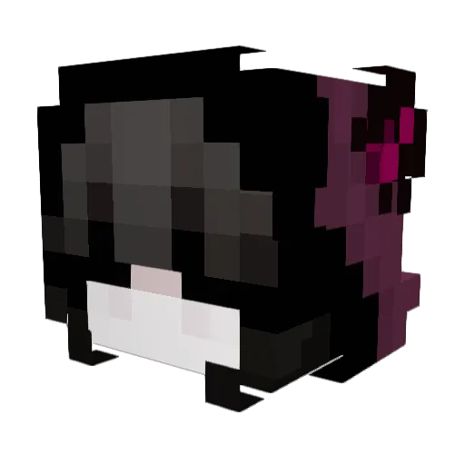 bellq09 Minecraft avatar head, 3D render