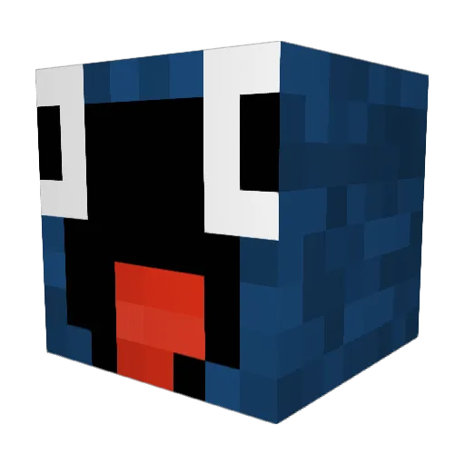 bells1001 Minecraft avatar head, 3D render