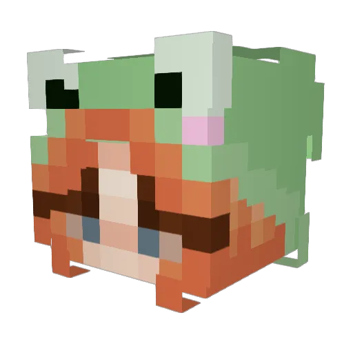 bellsbells1 Minecraft avatar head, 3D render