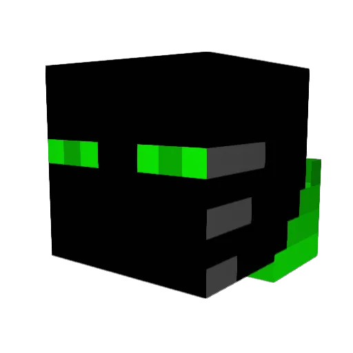 bellydancer1 Minecraft avatar head, 3D render
