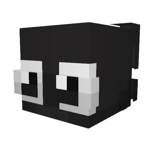 ben0052 Minecraft avatar head, 3D render
