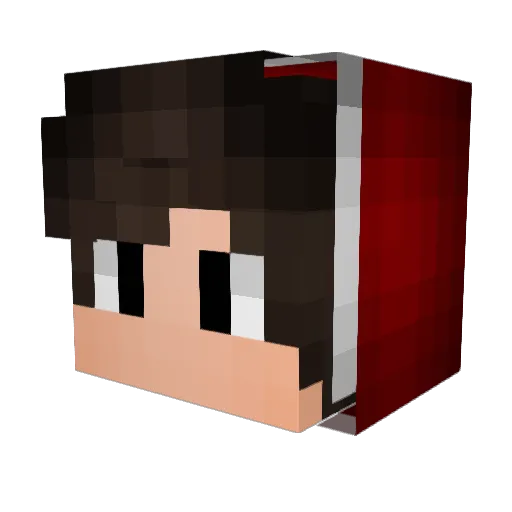 ben10nyder Minecraft avatar head, 3D render