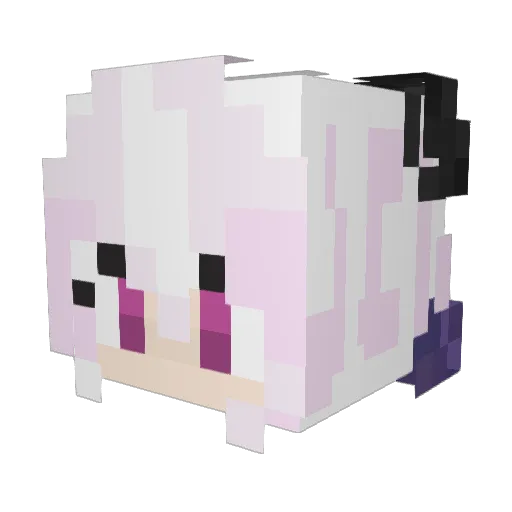ben10sagnich Minecraft avatar head, 3D render