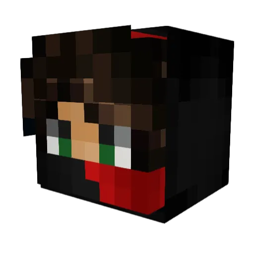 ben123benji Minecraft avatar head, 3D render