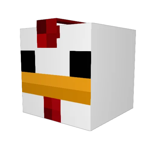 ben1998ben Minecraft avatar head, 3D render