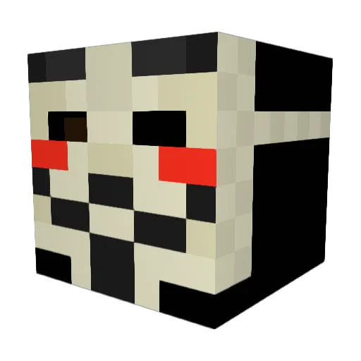 ben231lyt Minecraft avatar head, 3D render