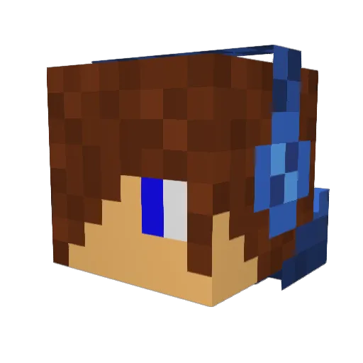 ben46361 Minecraft avatar head, 3D render