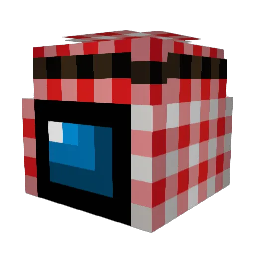 ben_gvina Minecraft avatar head, 3D render