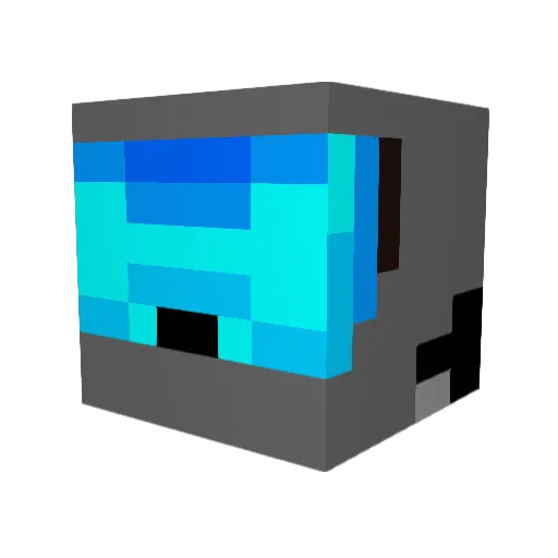 ben_is_2 Minecraft avatar head, 3D render