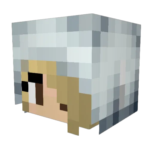 ben_theboss Minecraft avatar head, 3D render