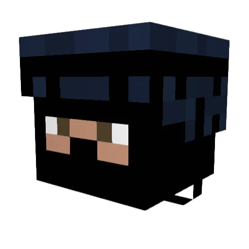 benad6 Minecraft avatar head, 3D render
