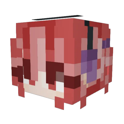 benbehrendt Minecraft avatar head, 3D render