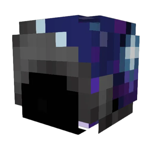 benben013 Minecraft avatar head, 3D render