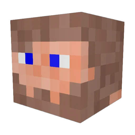 benbrian35 Minecraft avatar head, 3D render