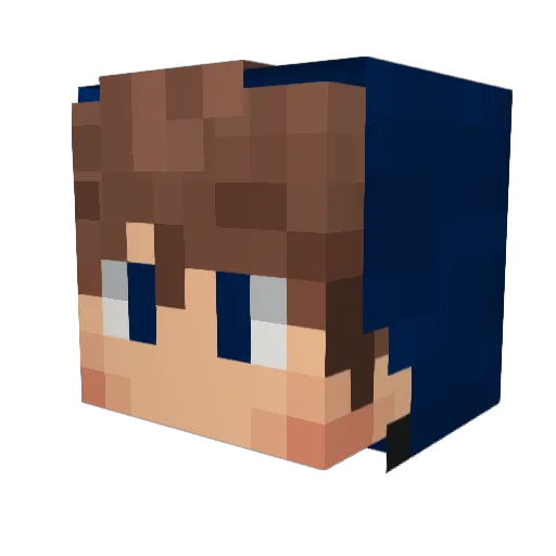 bencEniyisiBenim Minecraft avatar head, 3D render